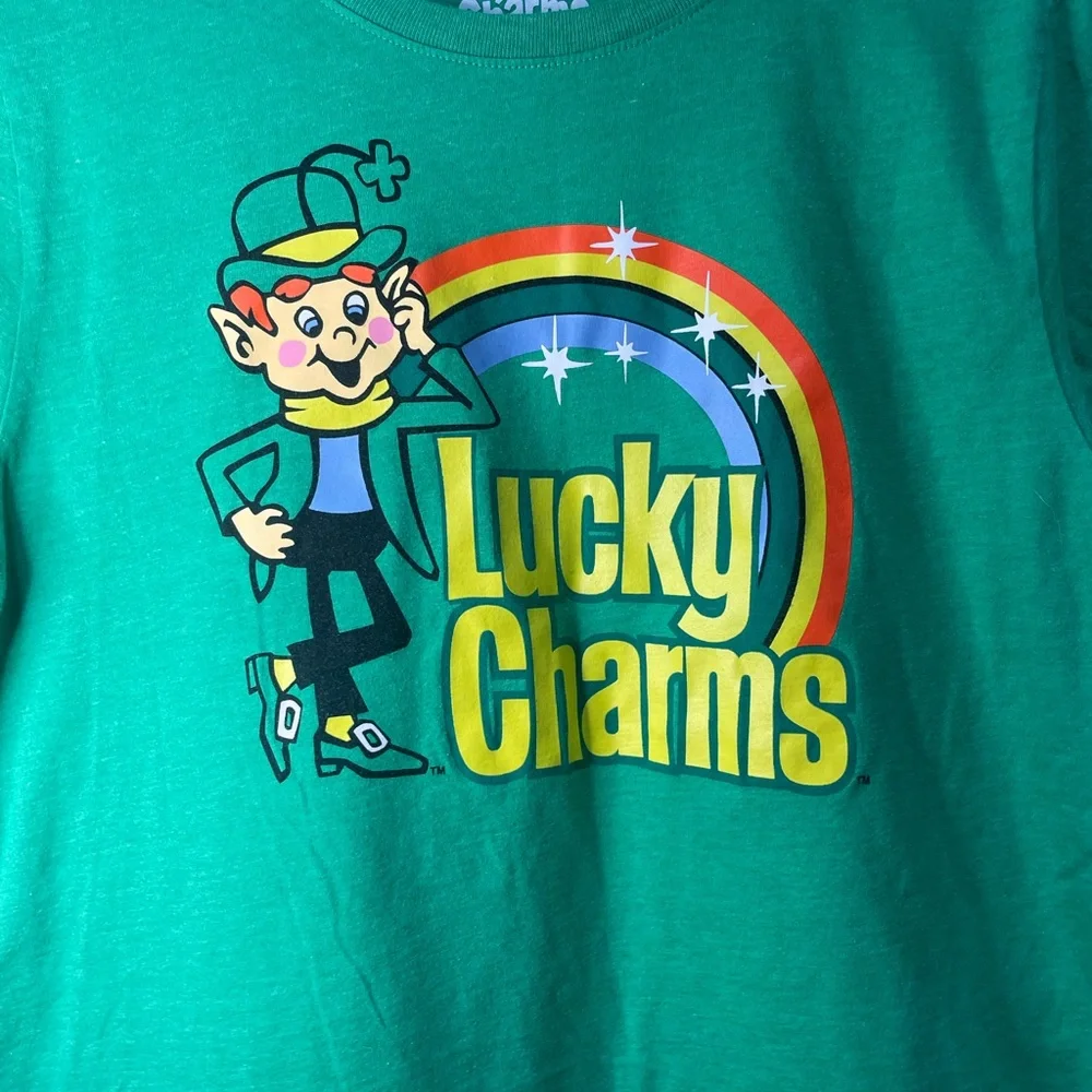 🔎 LUCKY‎ CHARMS TEE SZ XL - Picture 2 of 3
